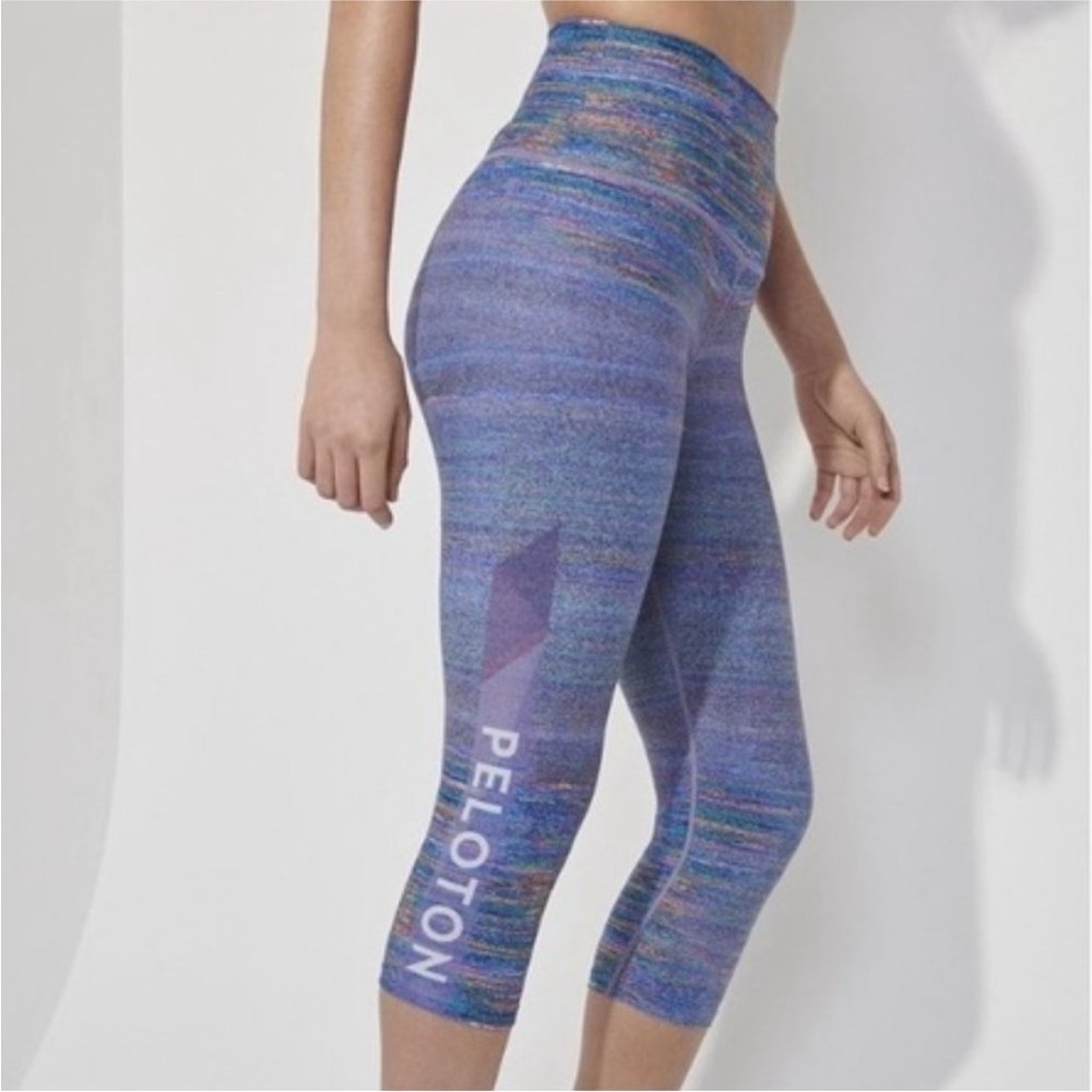 WITH x Peloton Blizzard Capri Leggings